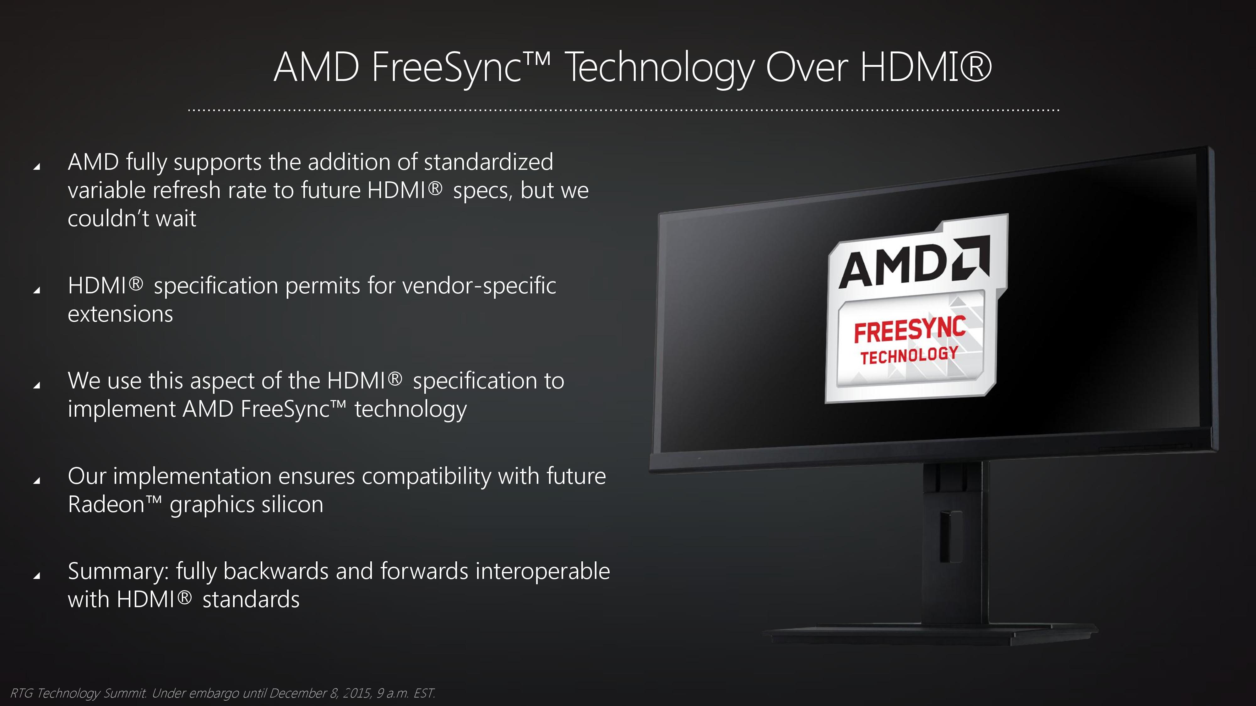 Freesync hdmi store